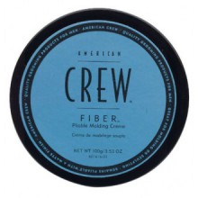 American Crew Fibra Flexible Moldeo Crema para los hombres, los tarros de 3,53 onzas (paquete de 2)