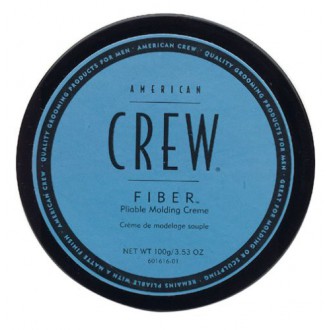 American Crew Fiber Pliable Molding Creme for Men, 3.53-Ounce Jars (Pack of 2)