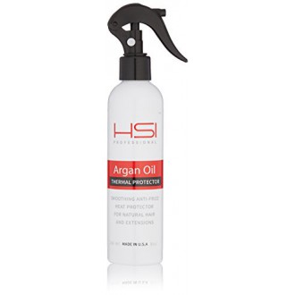 HSI PROFESSIONNEL Protecteur thermique 450 avec de l'huile d'argan pour Flat Iron, infusé avec des vitamines a, b, c, et d, sans