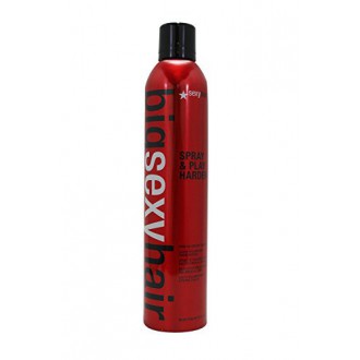 Big Sexy Hair Firm volumisant Hairspray, Vaporisateur &amp; Play Harder, (10 oz 335ml) 284g