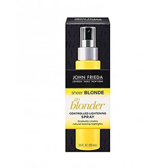 John Frieda Sheer Blonde Go Blonder con control de pulverización aligeramiento, 3,5 onza