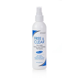 Free & Clear Hairspray Firm Hold, 8 Ounce