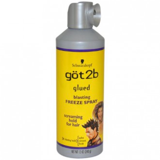 Got2b Glued Blasting Freeze Spray, 12 Ounce