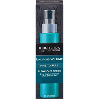 John Frieda Fine lujoso volumen al completo Blow Out spray, 4 onza de líquido