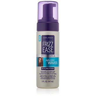 John Frieda Frizz Ease Waves rêve Curls Air-Dry Styling Foam, 5 Fluid Ounce