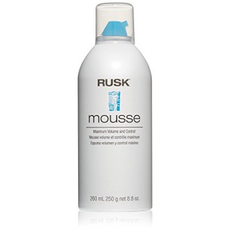 Rusk la colección del diseñador Mousse de volumen máximo y Control, 8.8 fl. onz. 