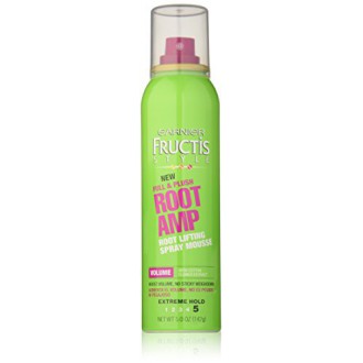 Garnier Hair Care Fructis Style Full and Plush Root Amp Root Lifting Spray Mousse, 5 Ounce