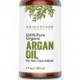 Aria Starr Beauty ORGANIC Argan Oil For Hair, Skin, Face, Nails, Beard & Cuticles - Best 100% Pure Moroccan Anti Aging, Anti