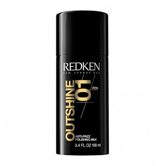Redken Outshine 01, Anti-Frizz Polissage Milk Styling Hair Styling Serum, 3,4 onces
