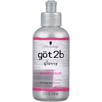 GOT2B Glossy service Anti-Frizz Hair Serum, 4.2 Ounce (Pack de 2)