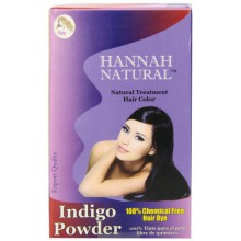 Hannah Natural 100% Pure Indigo Powder for Hair Dye, 100 Gram