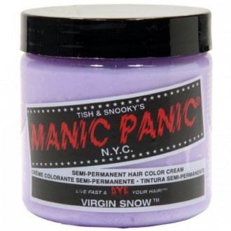 Manic Panic Semi-Permanent Hair Color Cream 4 Ounce (Virgin Snow)