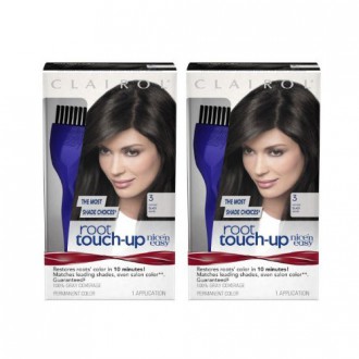 Clairol Nice 'n Easy Retouche-Up 3 Matchs Noir Shades 1 Kit, (Pack de 2)