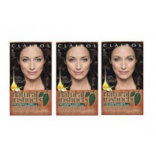 Clairol Natural Instincts 28 Nuez moscada Café oscuro 1 Kit (Paquete de 3) (embalaje pueden variar)