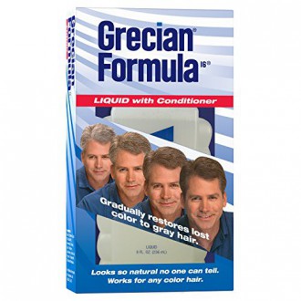 Grecian Formula Color de cabello con acondicionador, Líquido, de 8 onzas (paquete de 3)