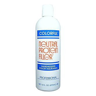 COLORFUL Neutral Protein Filler Hairdressers Color Insurance 16 oz/473 ml by Colorful Products