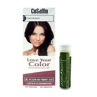 Love - Your Color Cosamo - Non Permanent Hair Color, 779 Dark Brown Plus One Jarosa Beauty Bee Organic Peppermint Lip Balm