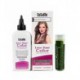 Cosamo Love Your Color, No Ammonia, No Peroxide Hair Color, 775 Light Ash Brown with Jarosa Beauty Bee Organic Peppermint
