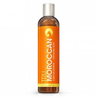 Marocaine Oil Shampooing Tru Natural Clarifiant maroco-Shampooing Shampooing Bio For Oily, Cheveux Gras, Itchy Scalp &amp;