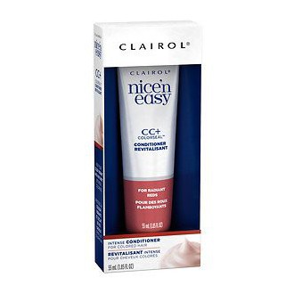 Clairol Nice 'n Easy CC Plus Color de acondicionador de sellos, radiantes Rojos, 1.85 onzas líquidas (Pack de 2)