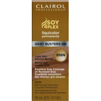 Clairol Professional liquicolor 8NN Gris Busters Lumière Rich Blonde 2 oz Neutre