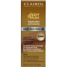 Clairol Professional liquicolor 4NN Gris Busters Lumière Rich Brown Neutre 2 oz