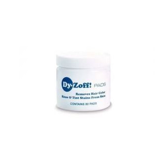 Roi de recherche DyZoff Pads Couleur des cheveux Rincez et Teinte Détachant Jar 80 pads