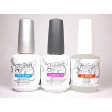 Gelish Gel LED 3 Pack - Foundation - Top - pH Bond