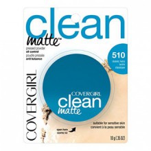 COVERGIRL Clean Matte Pressed Powder Classic Ivory .35 oz.