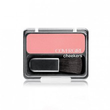 COVERGIRL Cheekers Blendable Powder Blush, Pretty Peach .12 oz (3 g)