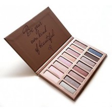 Best Pro Eyeshadow Palette Makeup - Matte + Shimmer 16 Colors - Highly Pigmented - Professional Nudes Warm Natural Bronze