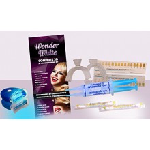 En el hogar Profesional 3-D dientes kit de blanqueamiento