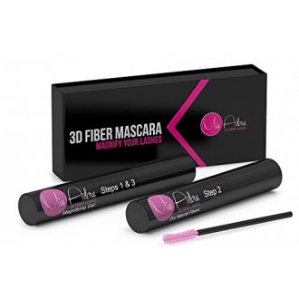 La fibra 3D del rimel del latigazo por Mia Adora - Fórmula Premium con más de alta calidad naturales y no tóxicos Ingredientes p