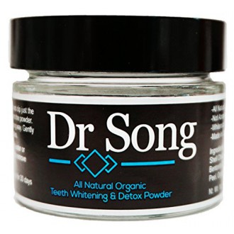 Dr Song All Natural Charcoal Teeth Whitening and Tooth Gum Powder Coconut Activated Charcoal