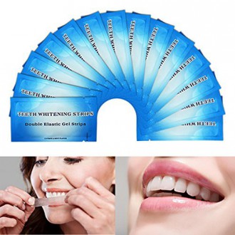 EZGO Supreme Teeth Whitening Strips 28 Count-14 Days Course, Tooth Whitening Whitestrips, Express Whitestrips with