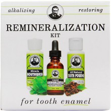 Kit de reminéralisation pour émail des dents et minéraux (1 Kit)