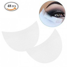MLMSY Professional 48 Pcs White Color Soft Lint Under Eye Lip Patch Pad Sticker Tapes False Eyelash Eye Lashes Extension