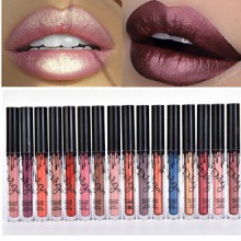 Coosa 3pcs Locamente MATE del lápiz labial Lipgloss Negrita Color Intenso Mate Brillo de labios (16 colores)