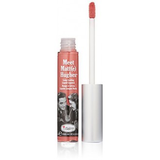 TheBalm Meet Mate Hughes Lip Color, Comprometida, 0.25 onzas líquidas