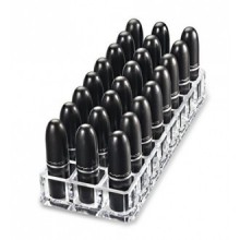 Organización byAlegory belleza superior del lápiz labial de acrílico Organizador y belleza recipiente 24 Espacio de almacenamien