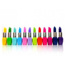 Barras de labios Kleancolor Hembra 12 colores surtidos lápices labiales con Aloe Vera y Vitamina E