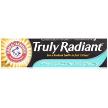 ARM &amp; HAMMER Blanqueamiento verdaderamente radiante y esmalte fortalecimiento de pasta de dientes de menta fresca 4,3 oz - P