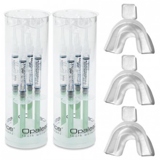 Opalescence Teeth Whitening Gel Mint with 3 GreenDot Teeth Trays (35, 8 Syringes)