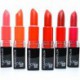 6 Kleancolor MADLY Barra de labios mate SET VIVO MELON ROJO NARANJA LIP STICK