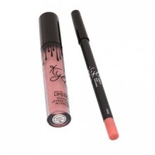 Foru Lip Liner maquillage outil Matte Liquid Lipstick &amp; Lip Liner Lip Gloss Set Kit