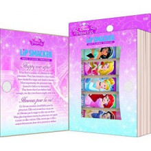 Lip Smacker Disney Story Book, Disney Princess Brillo Labial Set, 5 Conde