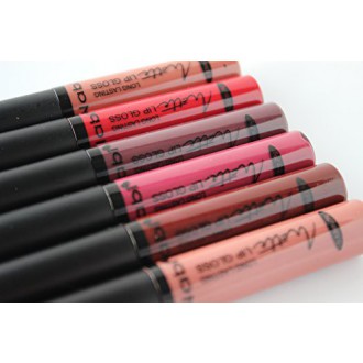 NABI Matte Lip gloss Set of 6 Randomly Chosen Lip colors Kylie Jenner Shades Nudes Darks Reds