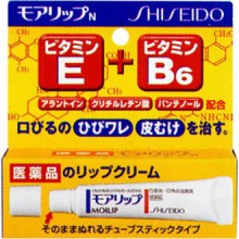 E21 Japon Shiseido Medicated E + B6 8g MOLIP Lip Balm Cream traitement
