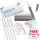 Just Pure Hut Teeth Whitening Kit - Includes Whitener Pen - 4 x Gel Refill - 3 x Bleach Trays and Light