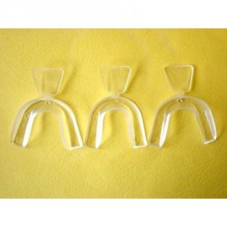 D.I.Y(Do It Yourself) Moldable Thermofitting Teeth Whitening Trays- 3 trays